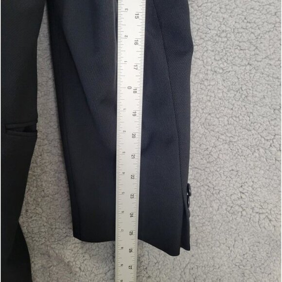 HUGO BOSS Men's Size 42L Black 100% Virgin Wool Super 100 Finest Quality Blazer - Picture 7 of 12